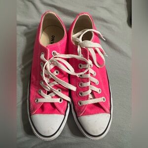 Converse Pink Canvas Women's Shoes